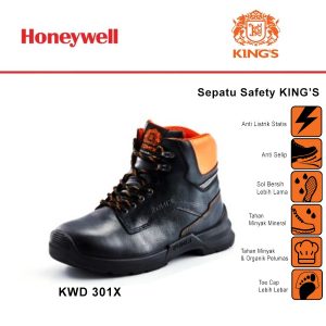 SEPATU SAFETY KING'S 301