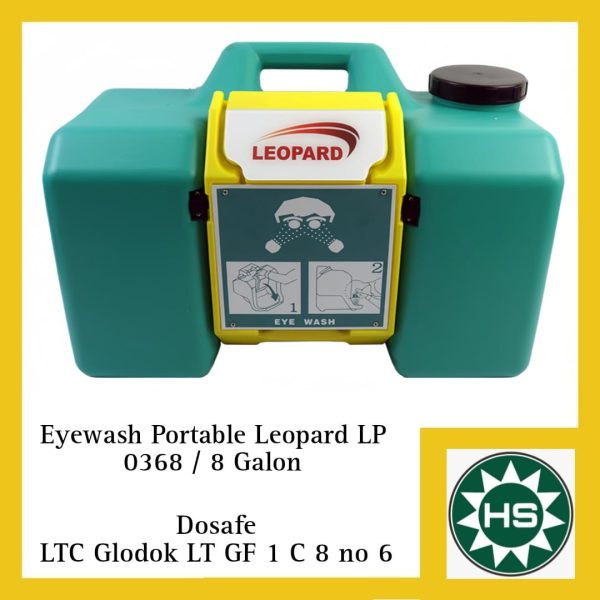 EYEWASH PORTABLE LEOPARD LP0368